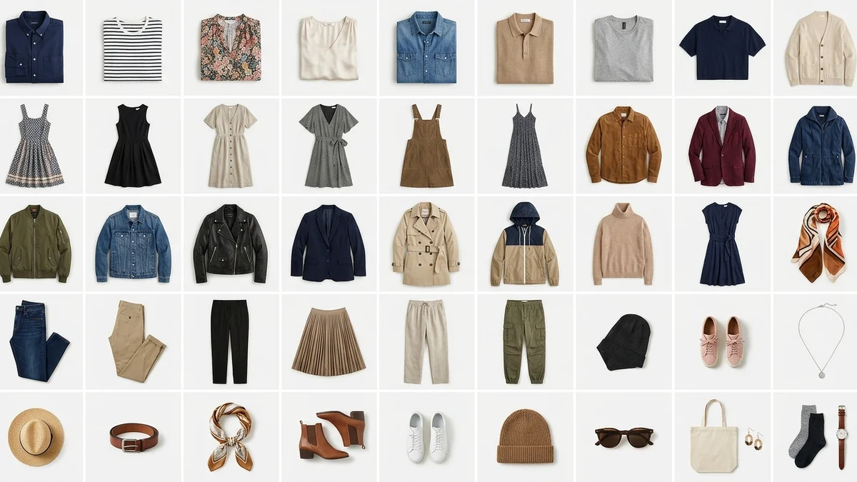 Types of Clothing for AI Try On