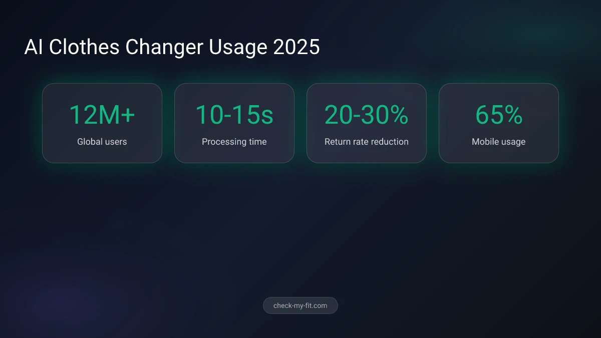 AI Clothes Changer Statistics - User adoption and technology data
