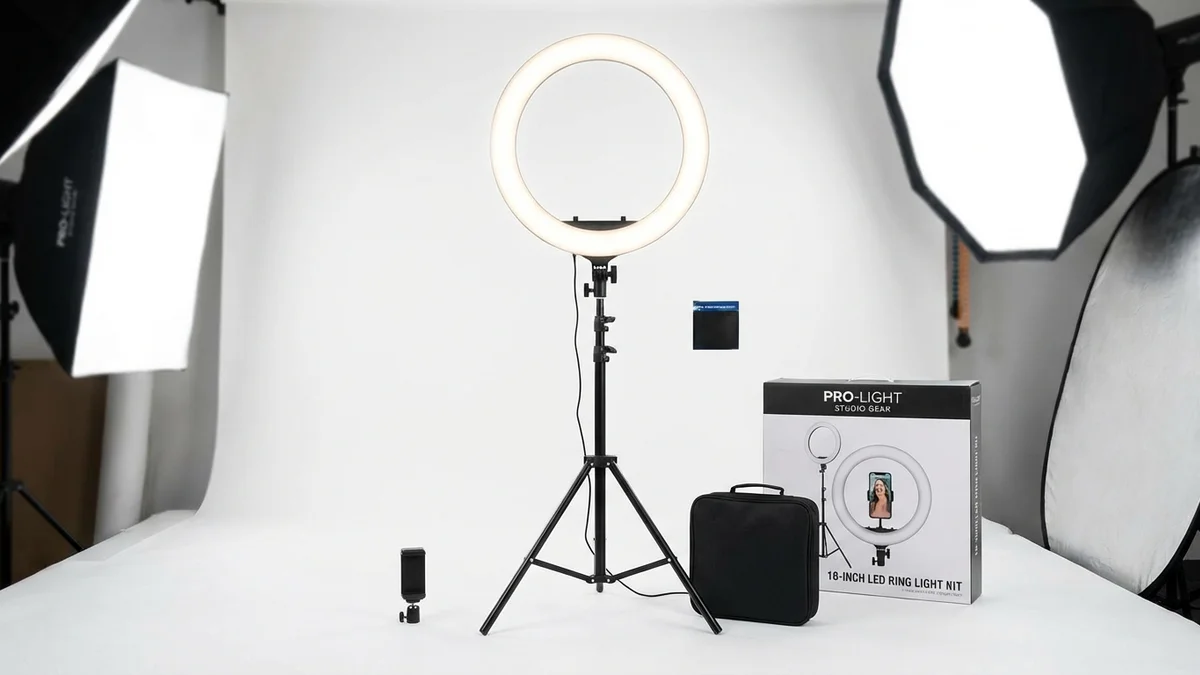 Neewer Ring Light for AI Photo Editing