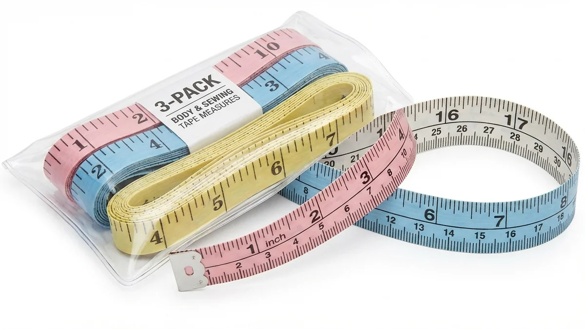 Soft measuring tape for body measurements