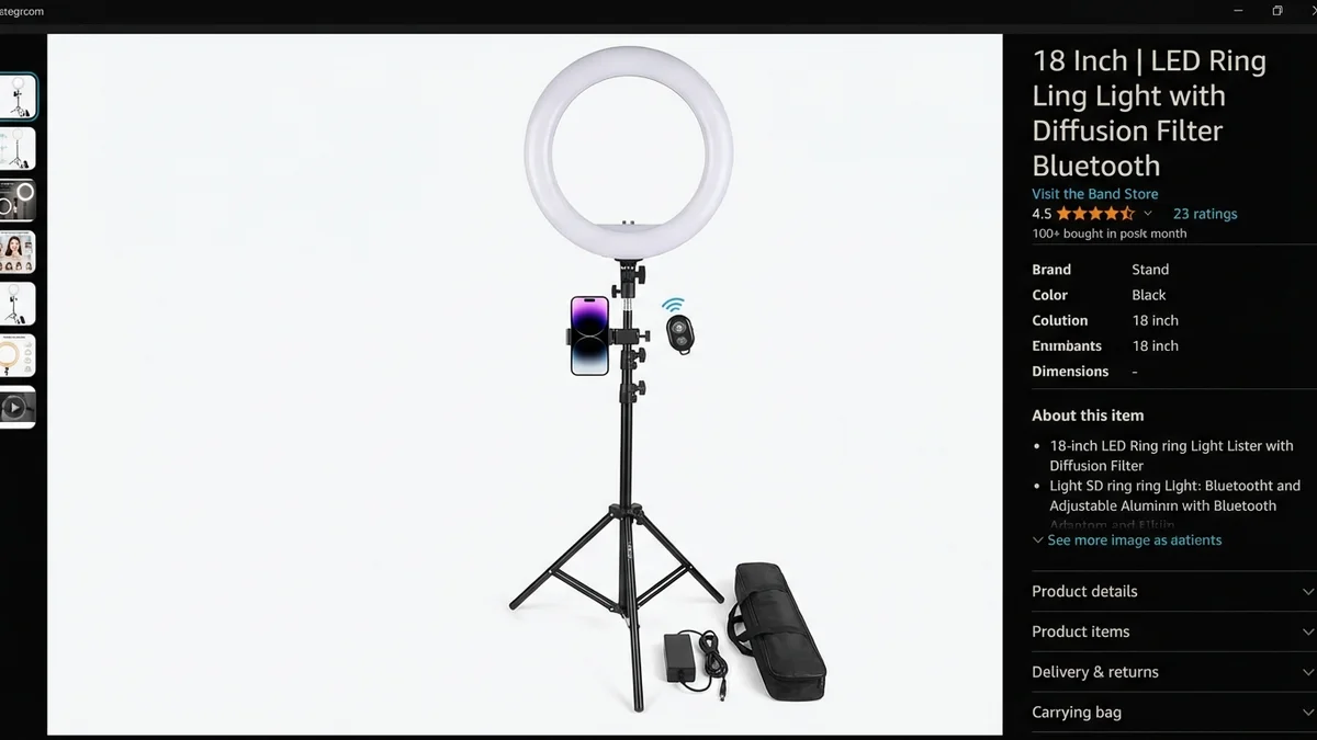 Neewer Ring Light 18 inch